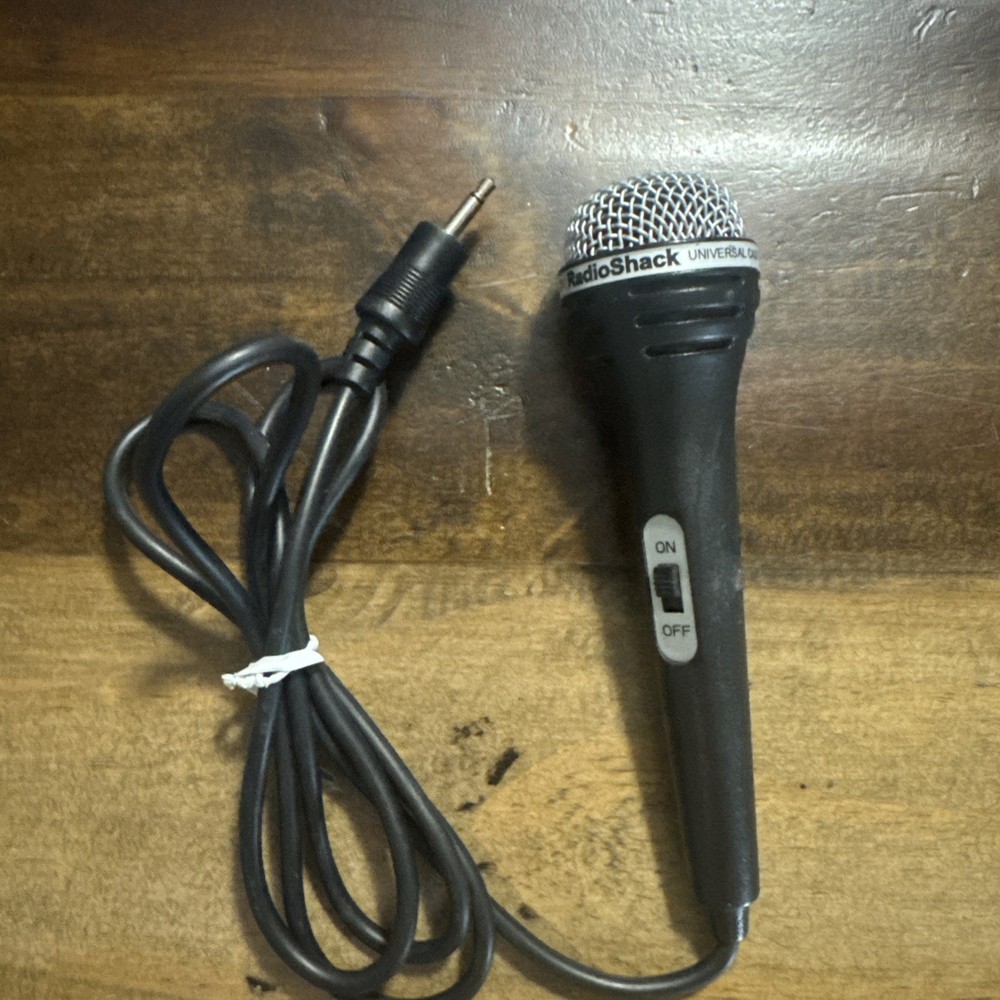 RadioShack Cassette Player Microphone