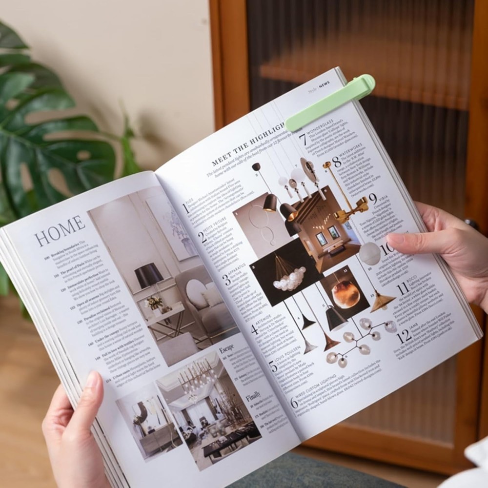 Effortless Page Tracking with 3pcs Silicone Automatic Bookmarks - Pink