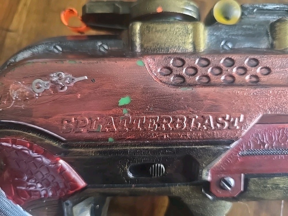 Nerf Super Soaker Zombie Strike Splatterblast Blaster CUSTOMIZED cos Play