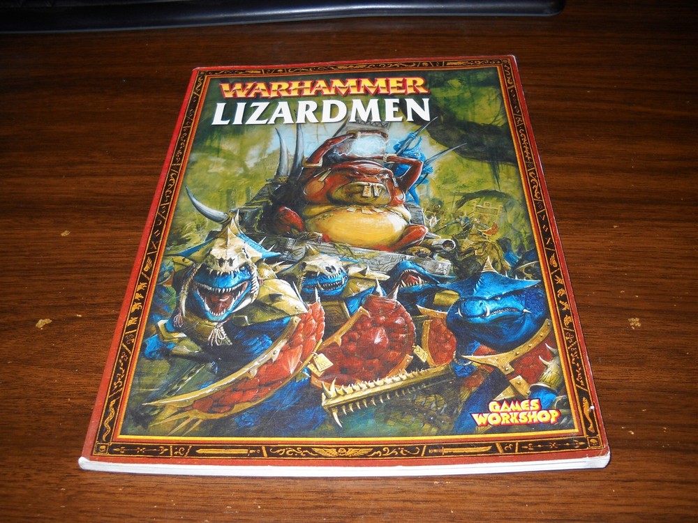 Warhammer Armies: Lizardmen Army book (2003)