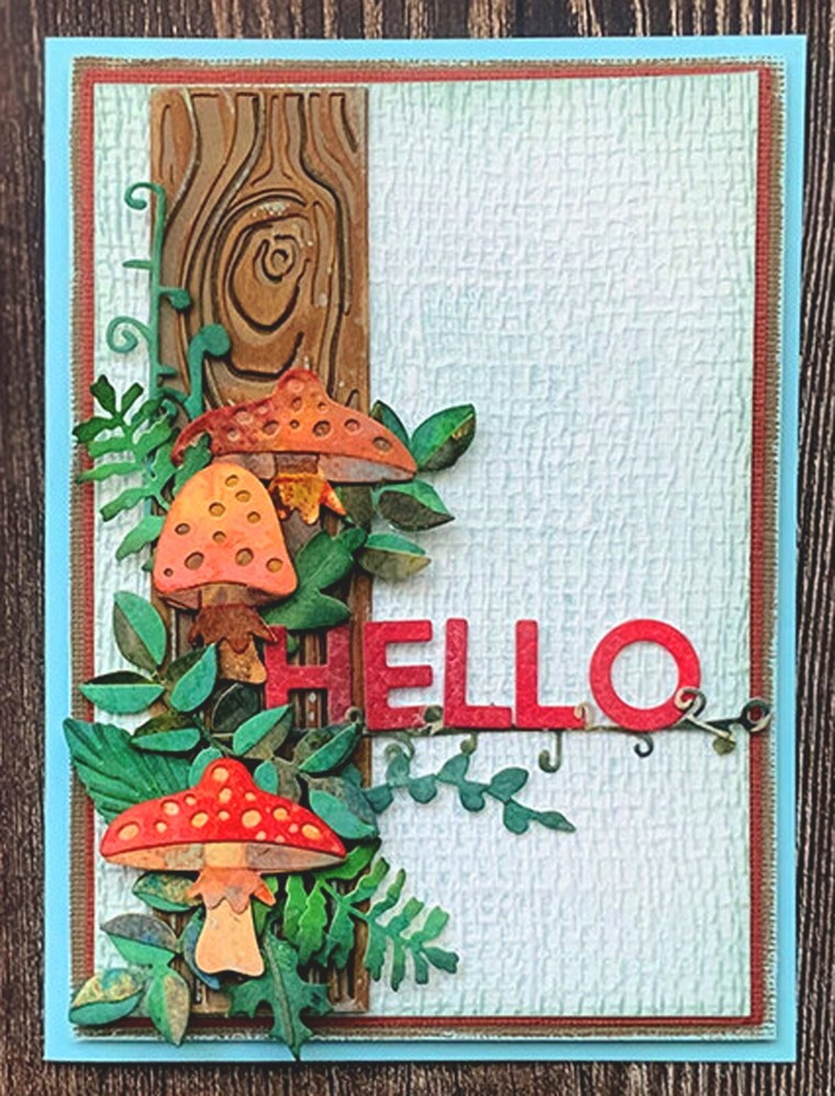 Sizzix Thinlits Bold Text #1 7pc set #665847 Retail $34.99 designer Tim Holtz