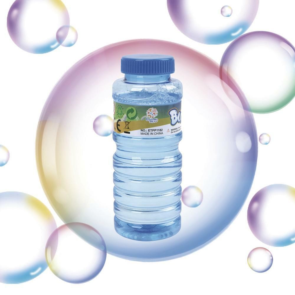 Big Bubble Blow Refill 8 oz Bubble Solution (Only) Bottle - Assorted Color