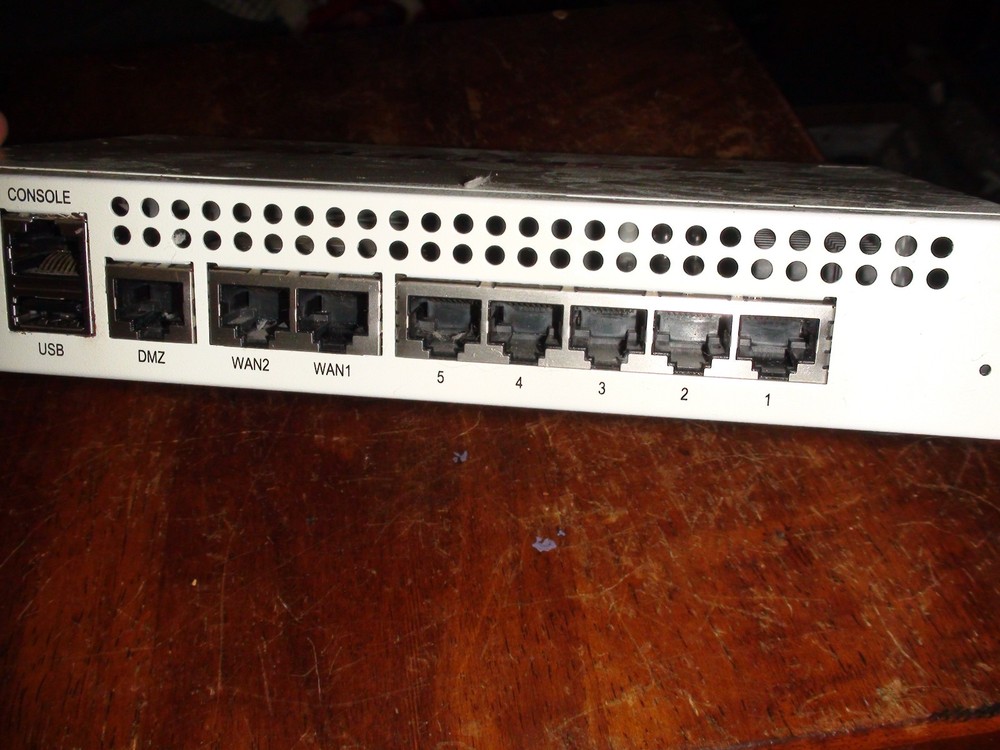 Fortinet FortiGate 60C Enterprise Network Security Firewall VPN w/ Power Supply