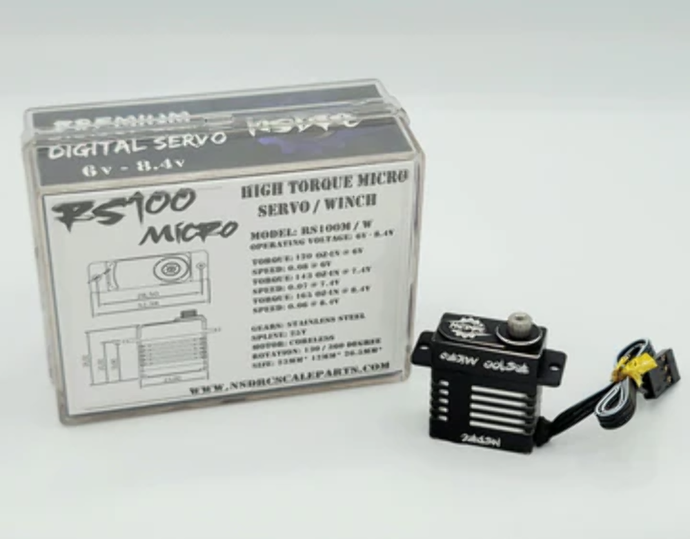NSDRC RS100 HIGH TORQUE MICRO SERVO