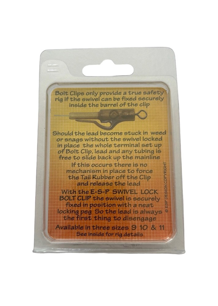 esp swivel lock bolt clips