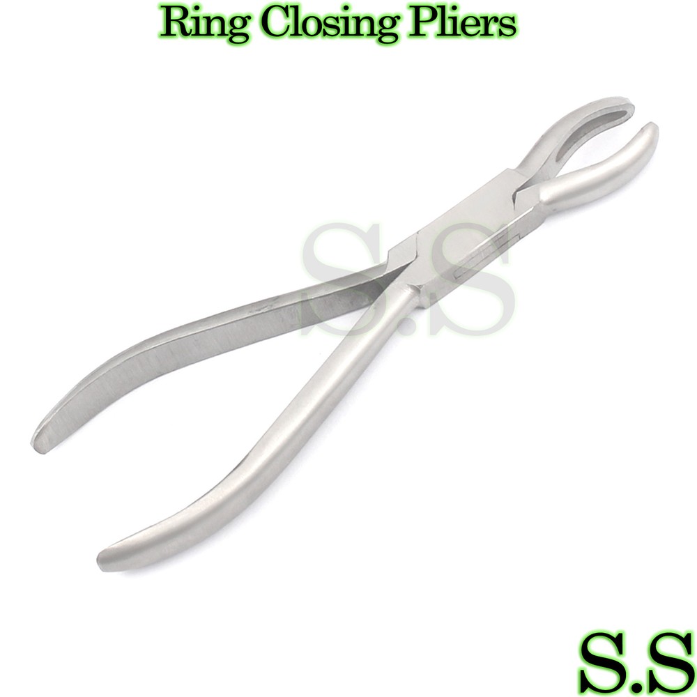 Segment Captive Ring Closing Pliers Body Piercing Tool