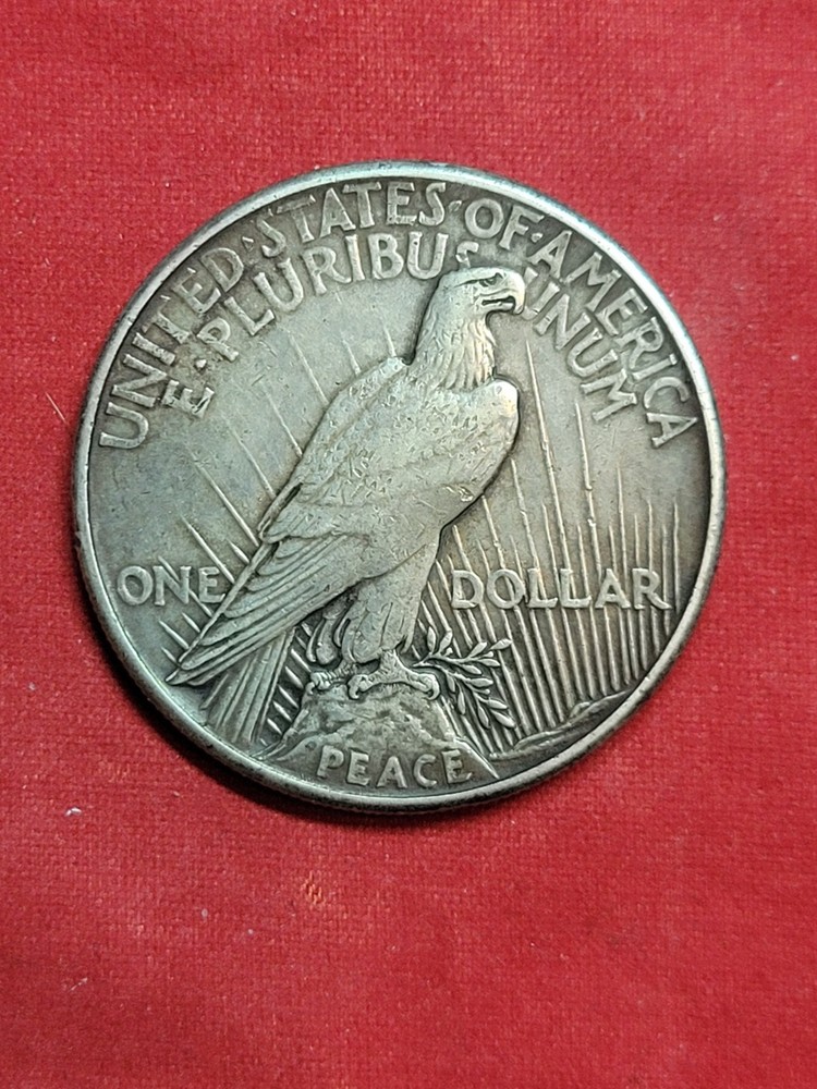 1921 peace dollar