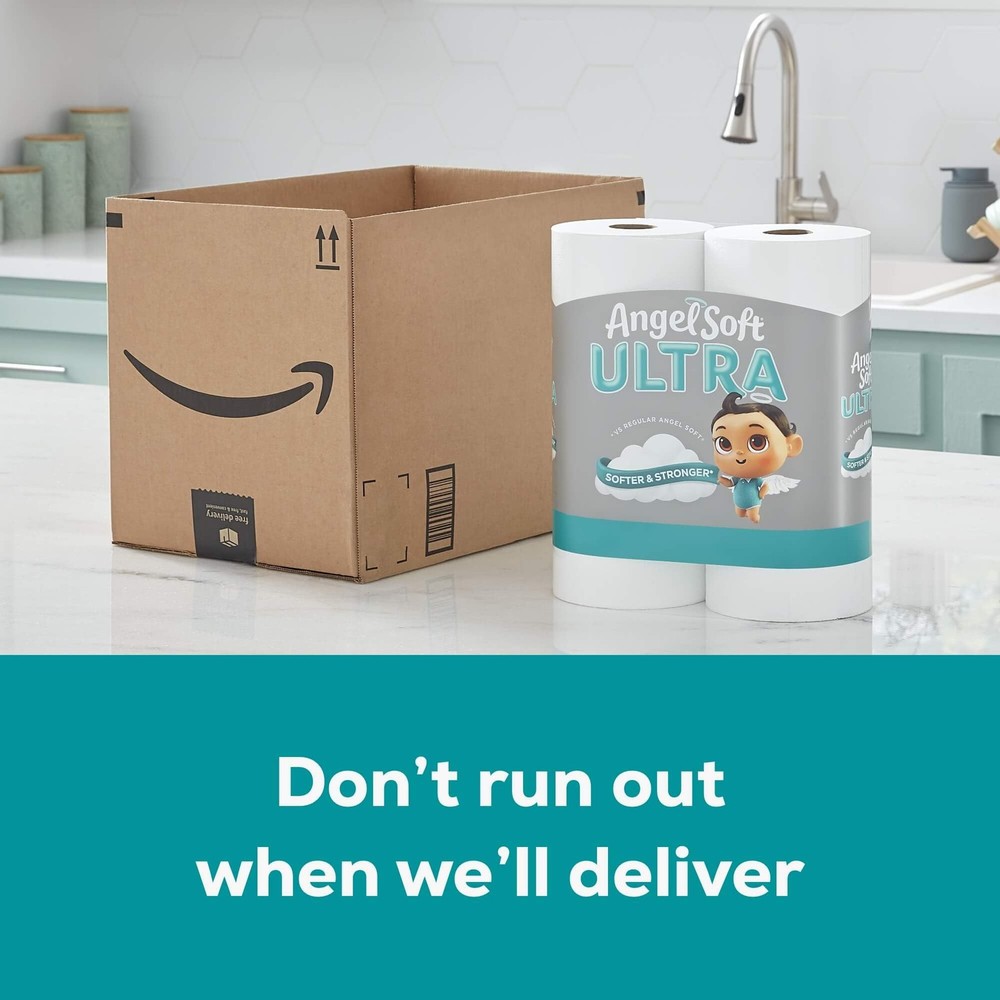 Ultra , 6 Mega Rolls = 24 Regular Rolls, 2 Ply Tissue