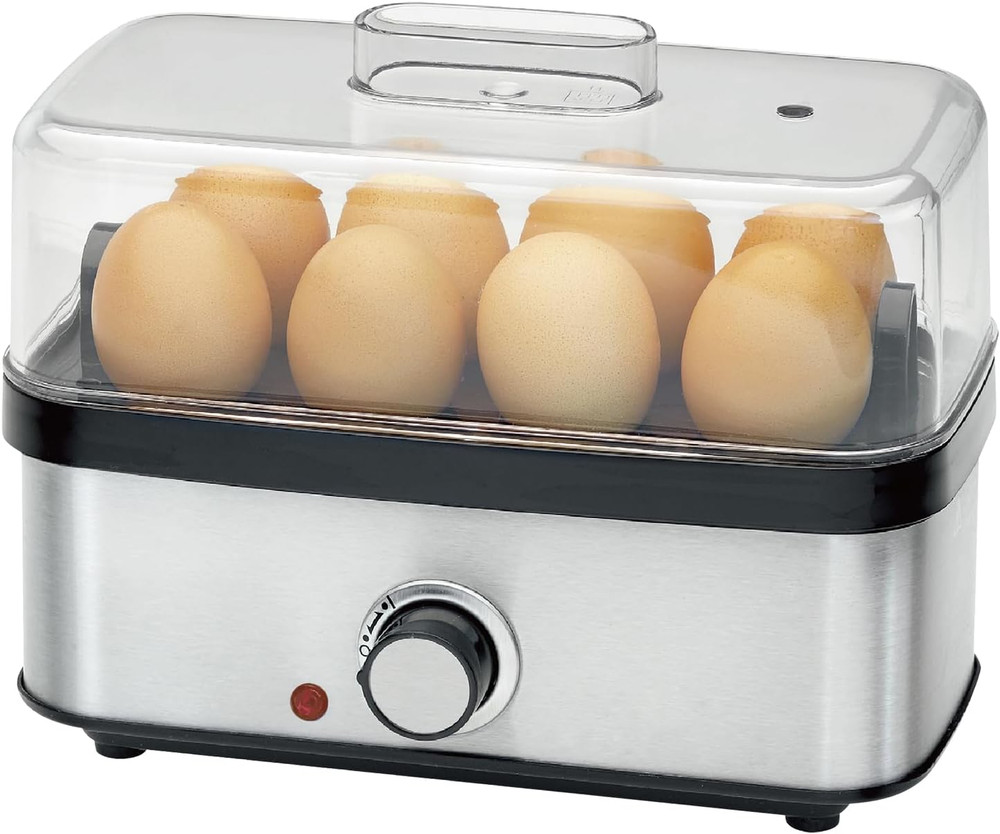 Electric Egg Cooker Rapid – 8 Egg Capacity for Hard Boiled Eggs, Soft Boiled Egg