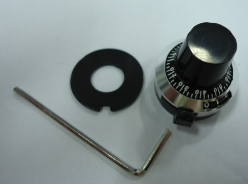 1PCS 3590S 6.35mm Potentiometer Precise Dial knob lockable Hat