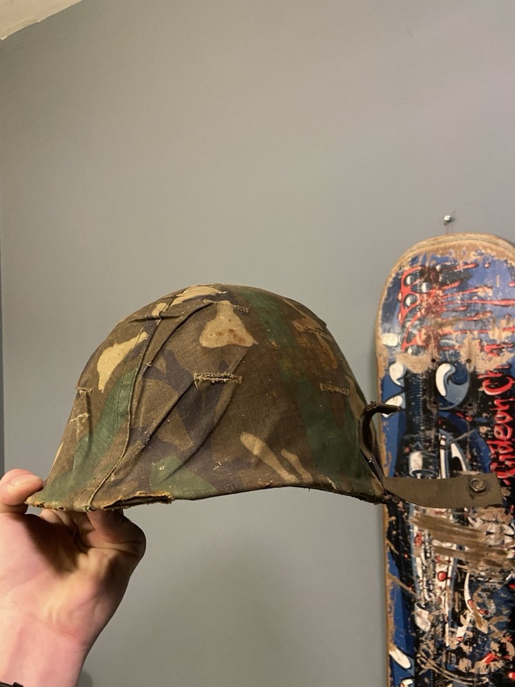 Vintage Marines M1 Helmet