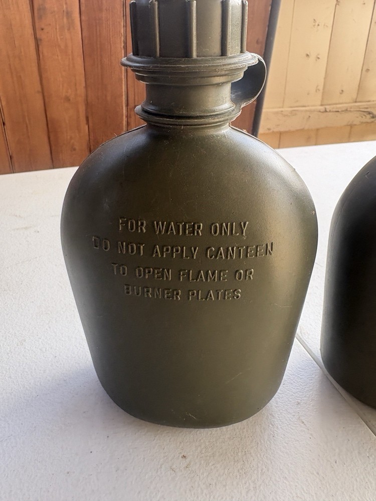 1976 & 1966 US Army Canteen