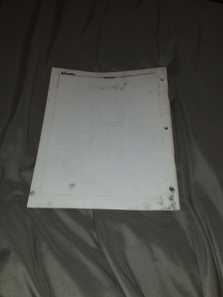 1971 Vendo PM5A Parts Catalog