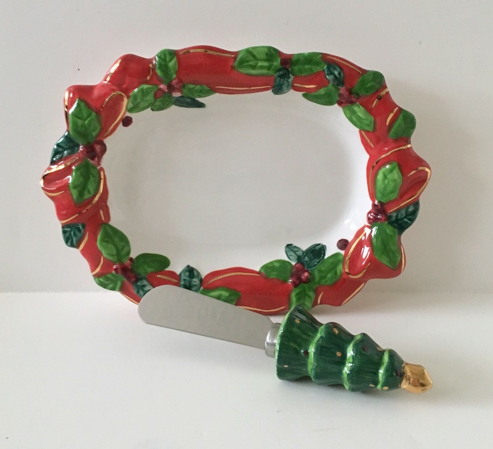 Holly Hors D'Oevres Set - Lady Jayne Ltd.