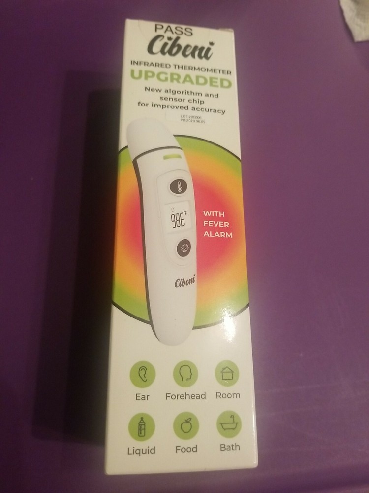 Cibeni Multi-functional Digital Infrared Forehead and Ear Thermometer FDA & CE