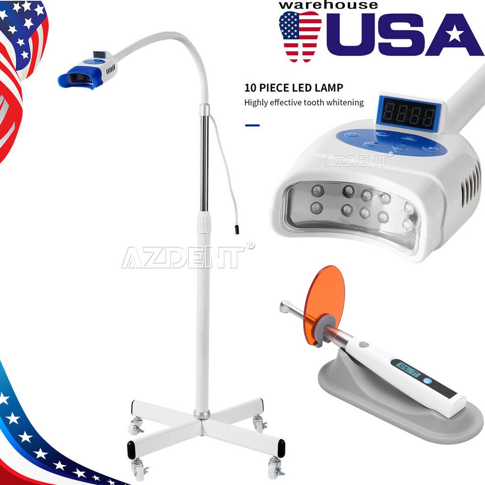Dental Mobile Teeth Whitening LED Lamp Light Bleaching Accelerator /Curing Lamp