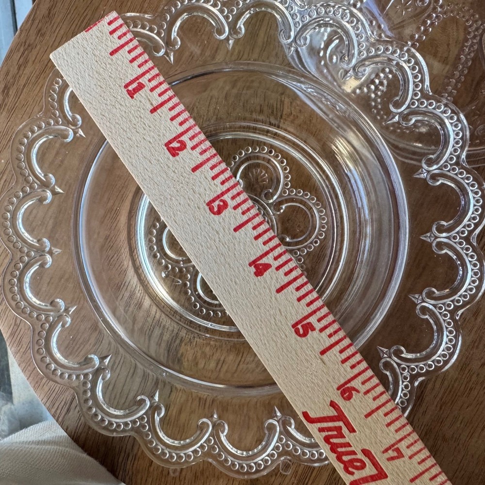 Antique EAPG Bryce Bros BEADED OVAL & SCROLL Covered Butter Dish