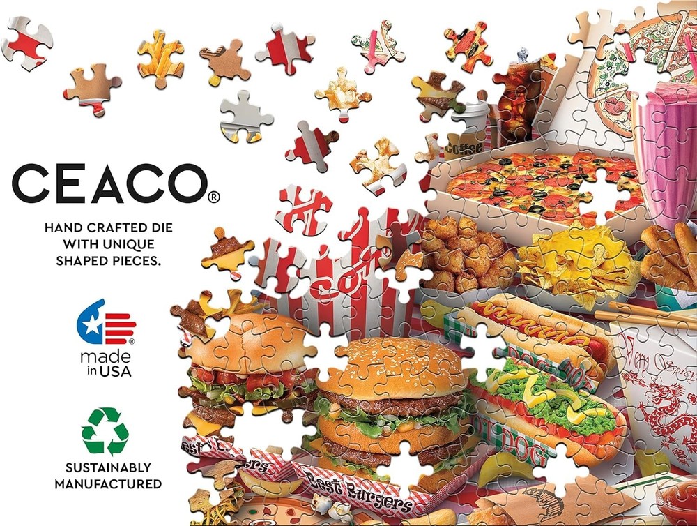 - Yum Yum - 300 Oversized Piece Jigsaw Puzzle