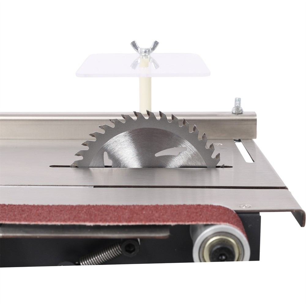 Mini Table Saw Portable Precision Craft Table Saw Adjustable 0-90° Angle Cutting