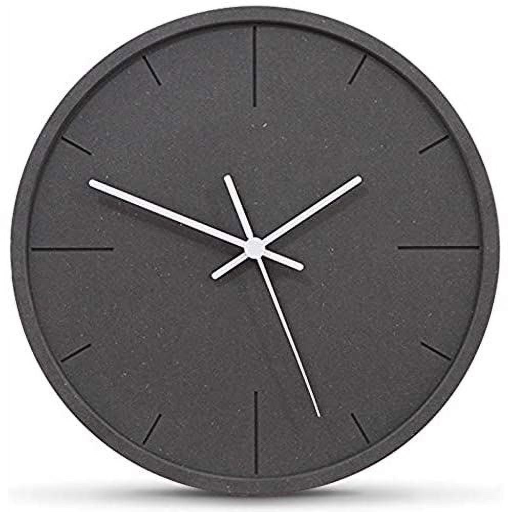 Modern Minimalist Concrete Collection Silent Wall Clock