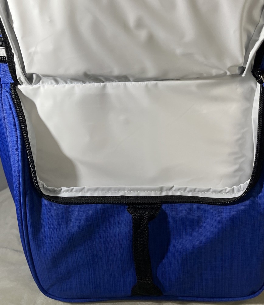 Tommy Bahama 2 Piece Cooler Set Backpack Rolling Party Picnic Blue