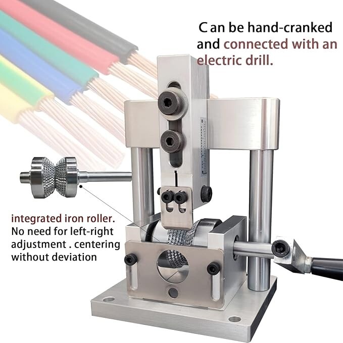 Wire Stripping Machine Copper Wire Scrap Cable Stripping Range 1.5mm-30mm E305