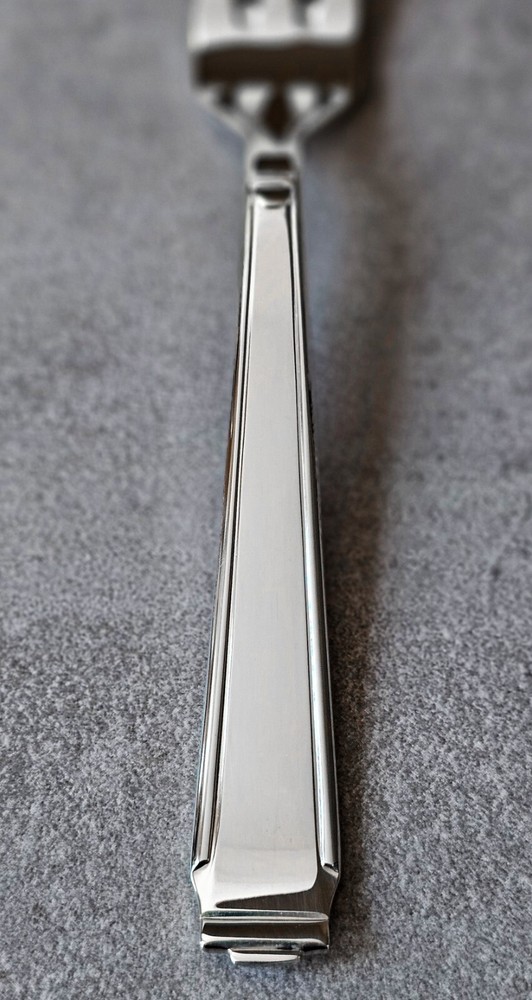 Robbe Und Berking Deco Art Cake Fork 925 Sterling Silver