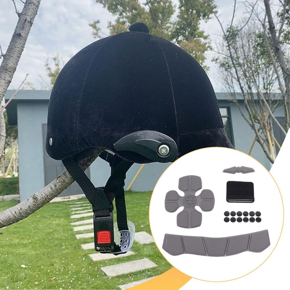 Helmet Inner Padding Pads Kit Breathable Easy to Install Practical Comfortable