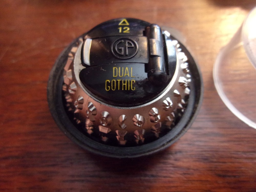 Selectric II Type Ball - Dual Gothic 12 Pitch