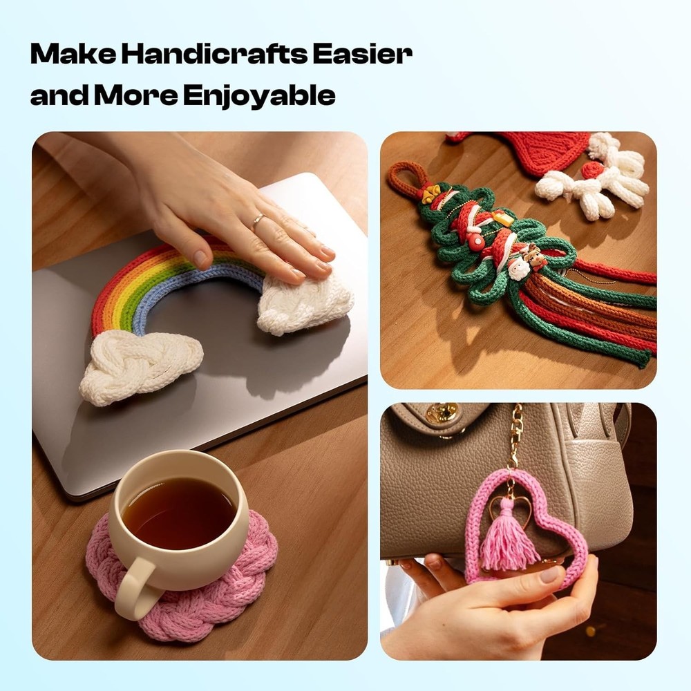 DIY Knitting Machine for Crocheters