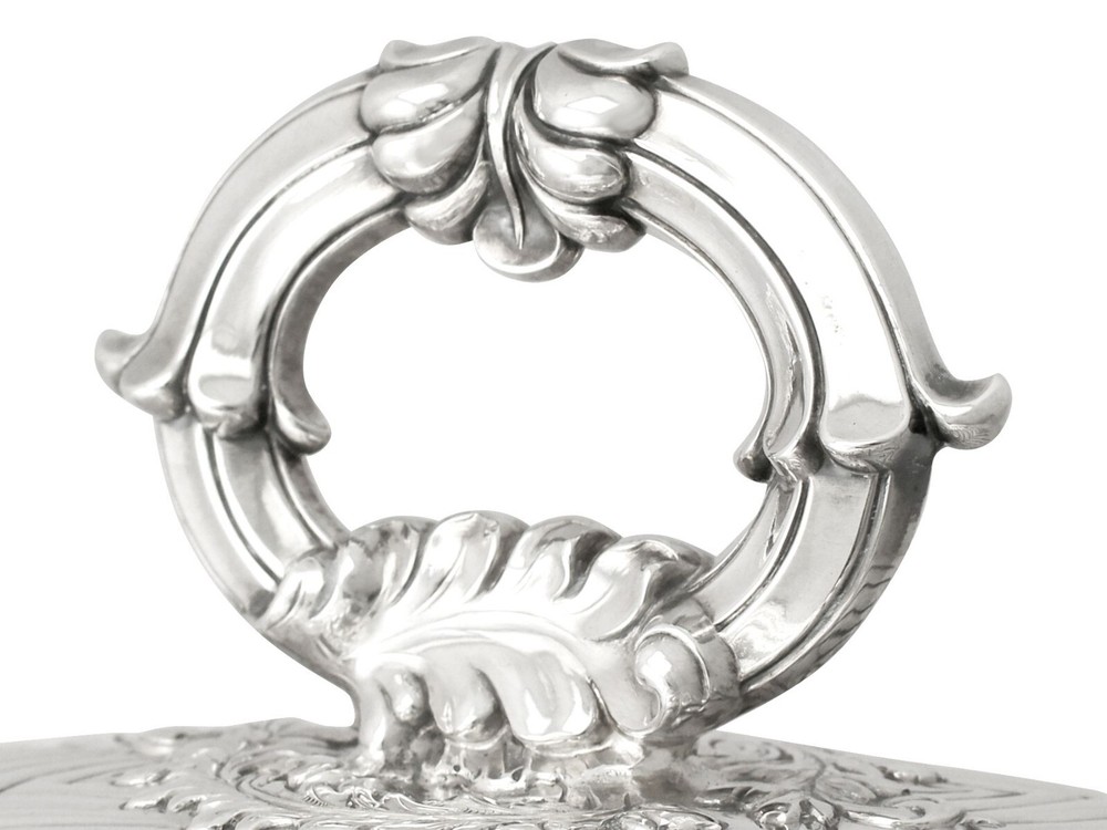 Antique Sterling Silver Soup Tureen