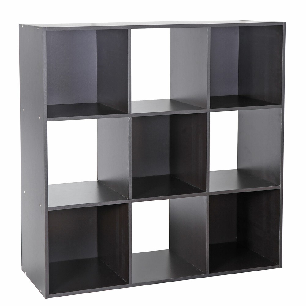 9-Cube Cube Chipboard Organizer Cabinet Wood Shelf Cupboard Multi-Color Home Use