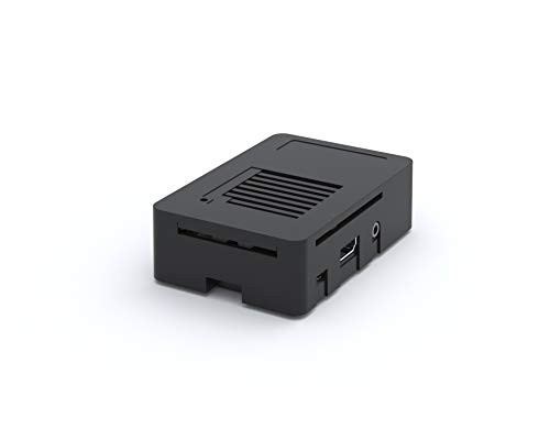 Case for Raspberry Pi 3 / Pi 2 / Tinker Board – Low Profile, Stackable, Black