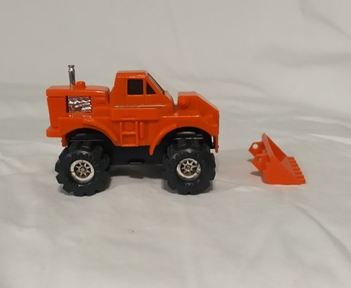 Schaper Stomper Loader Orange rare Construction tested works vintage