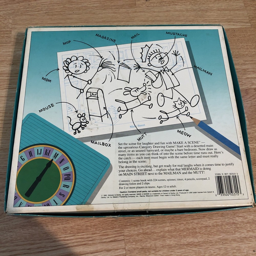 Make A Scene Category Drawing Game