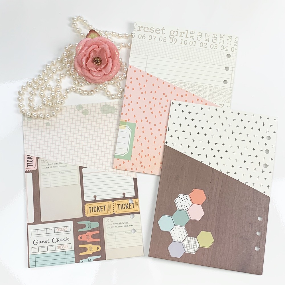 JORNAL PLANNER POCKETS 3x A5 Double-sided