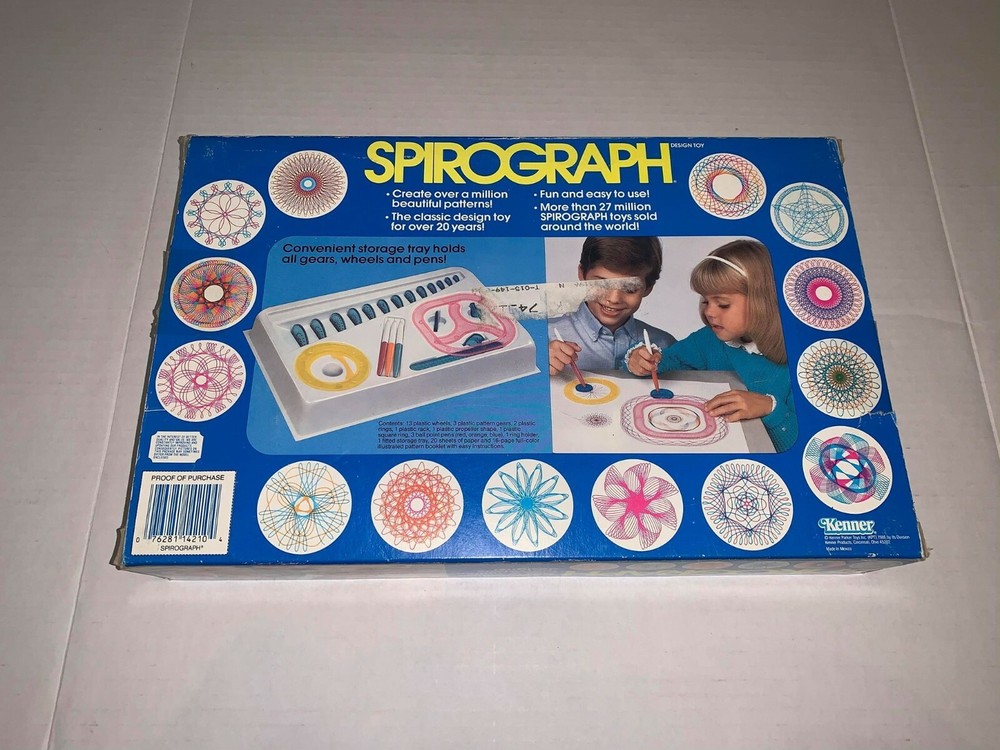 Vintage 1990's SPIROGRAPH Board Game IN GREAT CONDITION