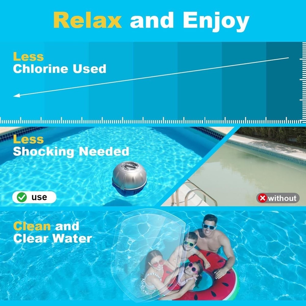 Volca Spares Hot Tub Cartridges Replacement for Ease Floating System, 4 Count