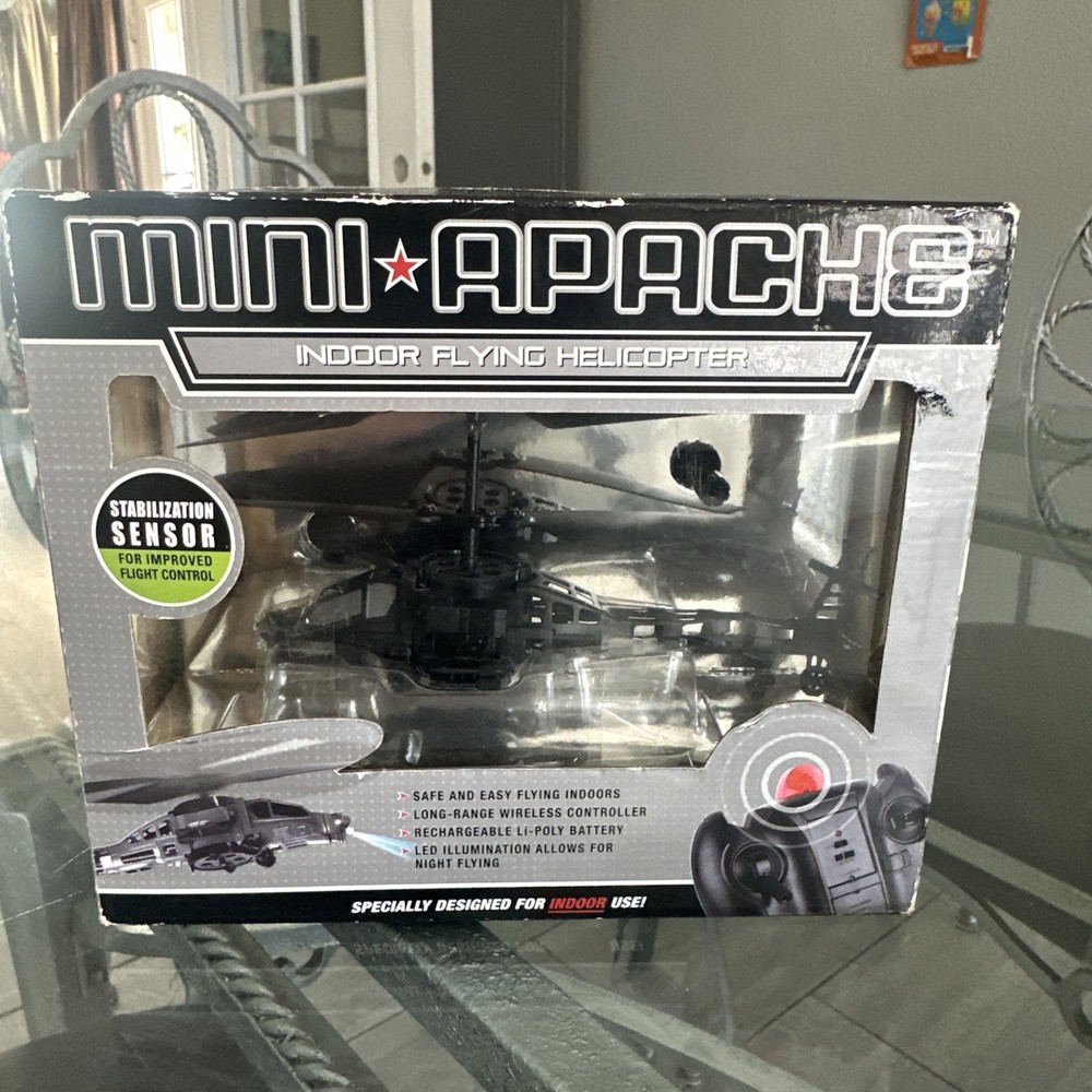 Mini Apache - Wireless RC - Indoor Flying Helicopter