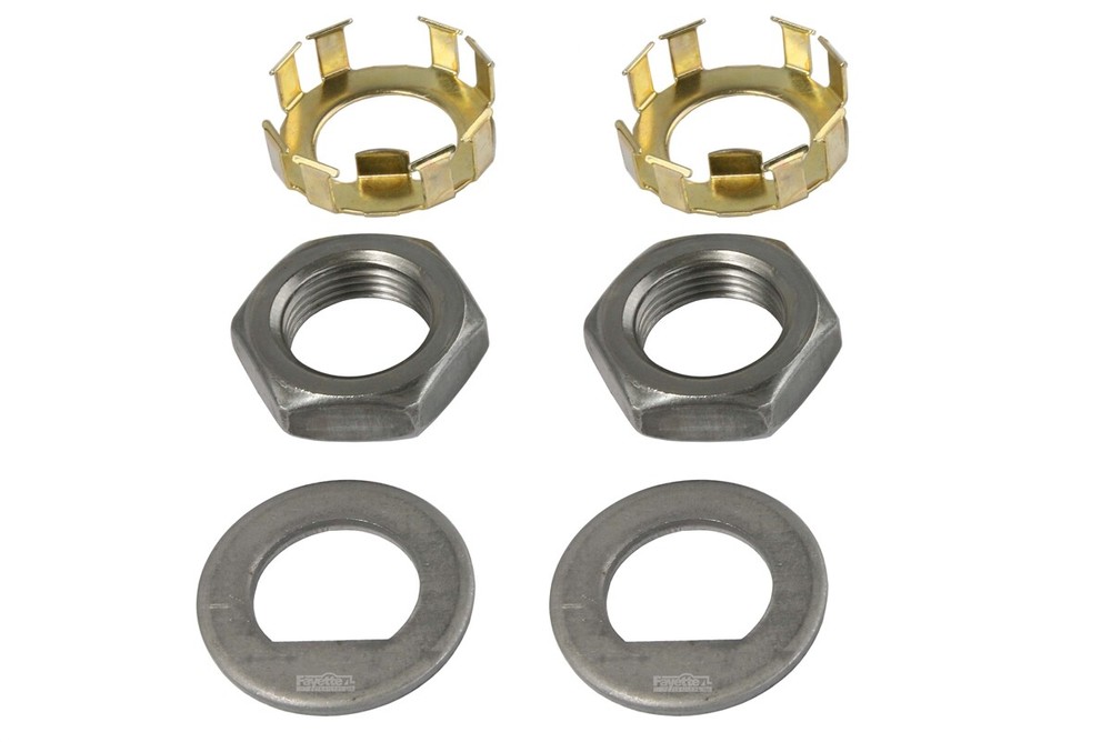 1" Trailer Retainer Cage D Washer Kit for Round Spindle End Cotter Dexter Axle