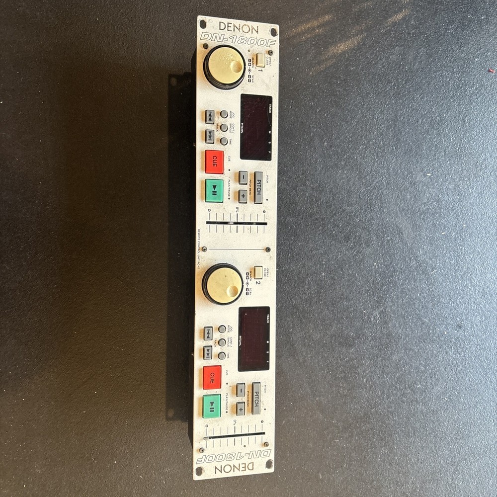 Denon DN1800F Controller WHITE Parts Untested