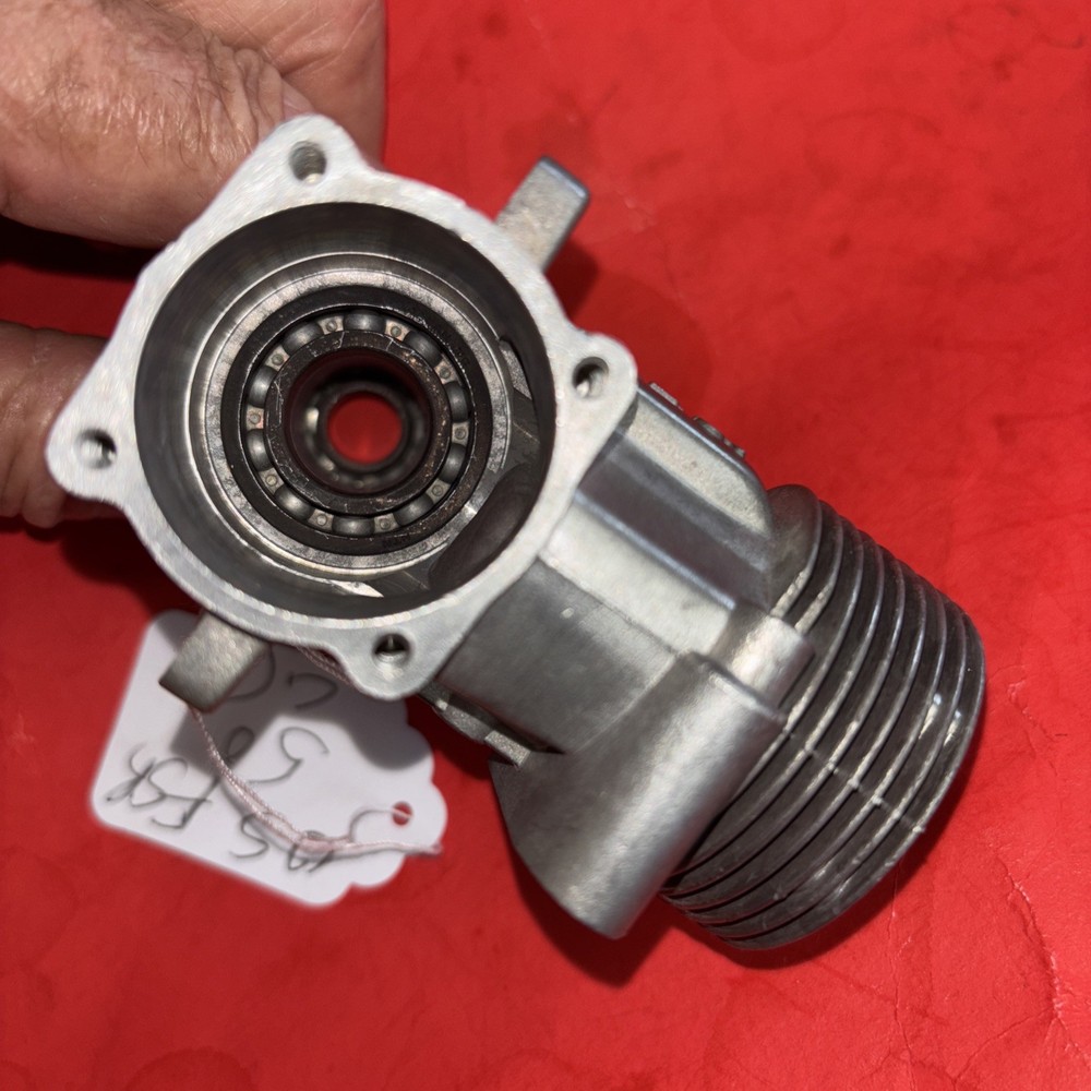 OS 50 FSR CRANKCASE USED WITH NEW BRGS INSTALLED