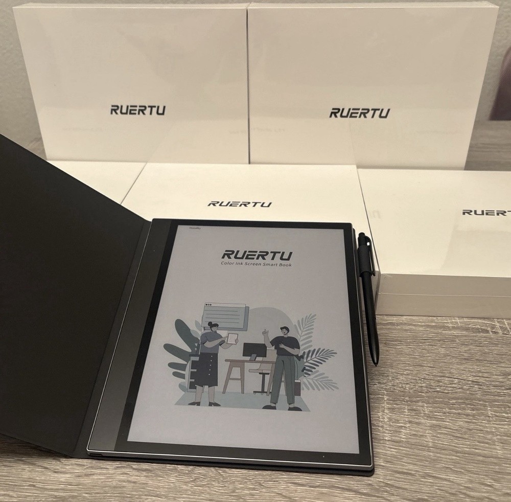 RUERTU 10.3” Color E-Ink Writing Tablet Smart Notebook Android w/ Stylus Fullbox