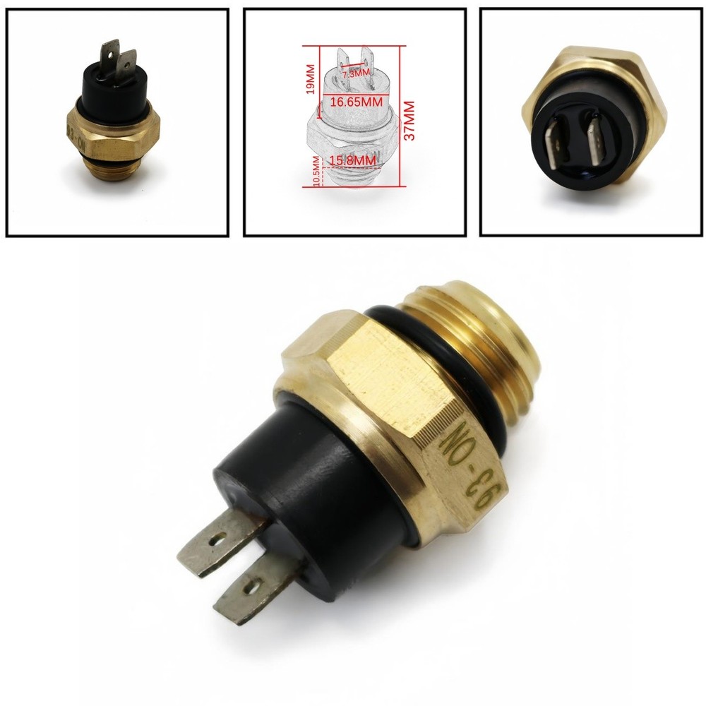 Motorcycle Radiator Coolant Fan Temperature Sensor Water Temp Switch For Benelli