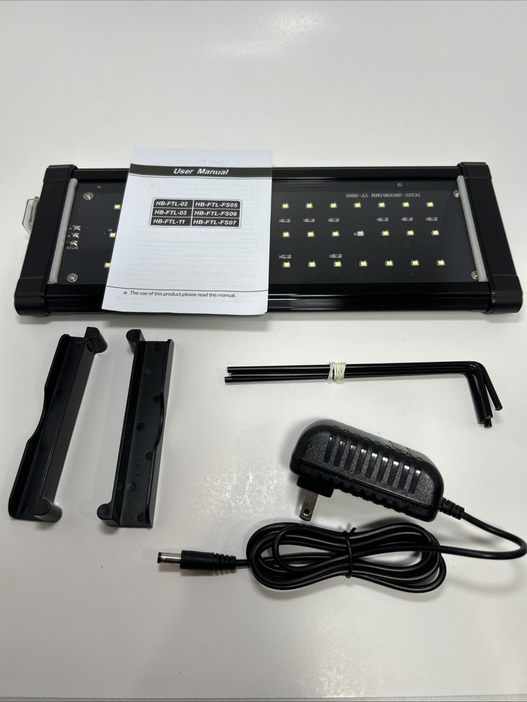 Honpal Aquarium LED Light, 2 Modes, 12”