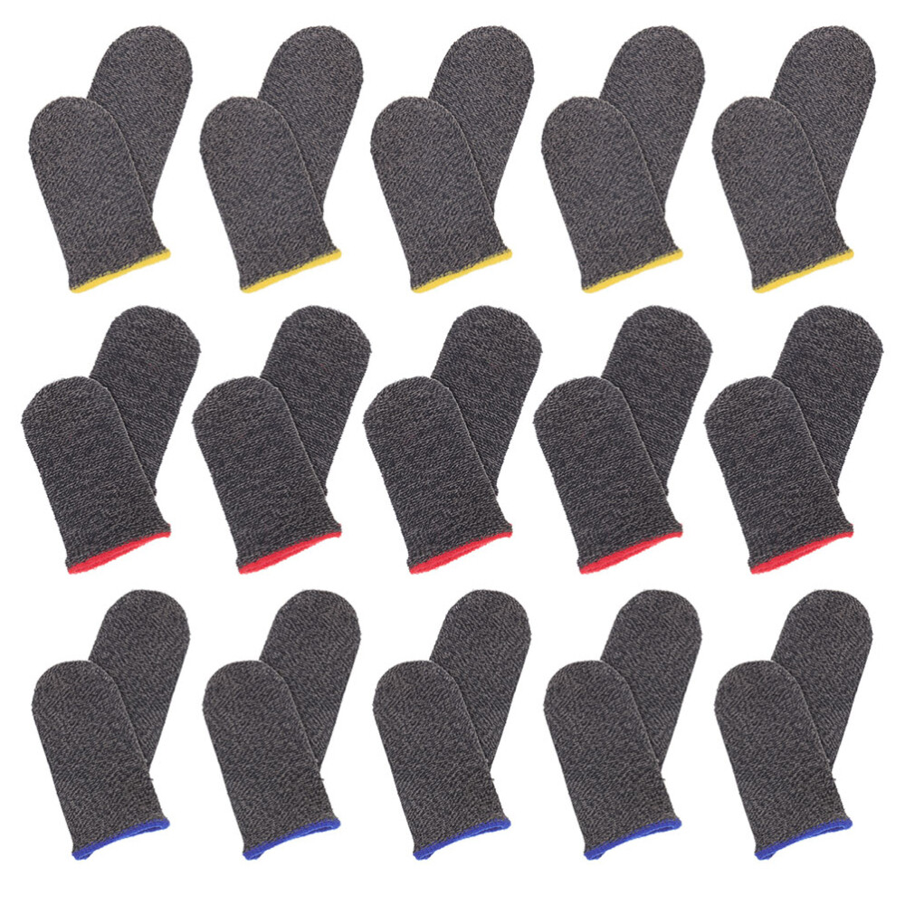 30Pcs Mobile Game Controller Thumb Sleeves Versatile Finger Protector