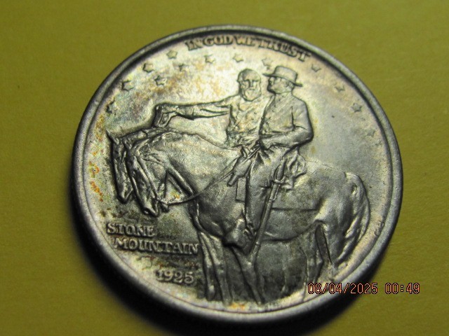 1925 STONE MOUNTAIN COMMEMORATIVE GEM BU
