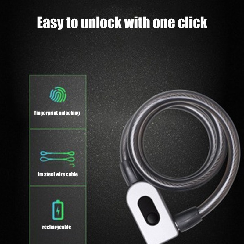 Waterproof Chain Lock With Fingerprints Electronic Security Solution For Outdoor