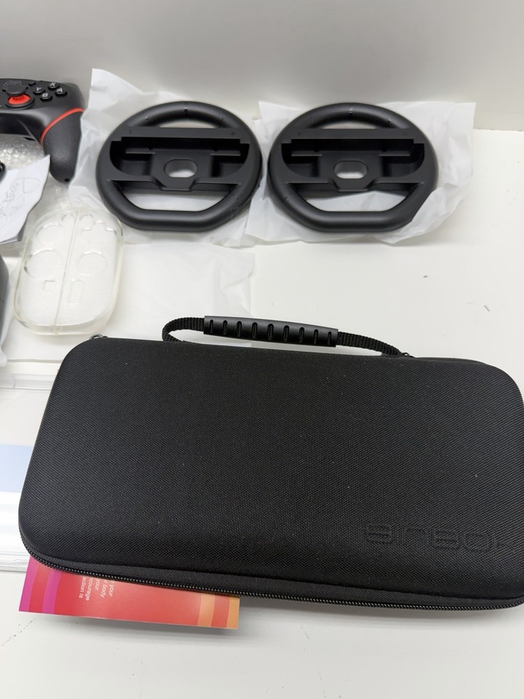 18-in-1 Accessories Bundle for Nintendo Switch with Carrying Case & Controllers