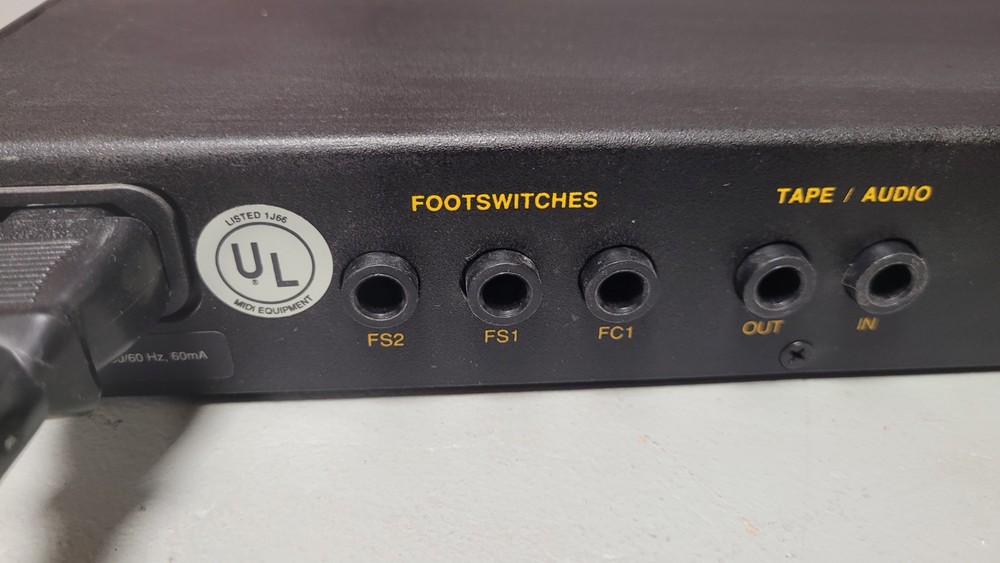 Opcode Studio 3 Rack Mount Interface & Synchronizer Powers On For Parts/Untested